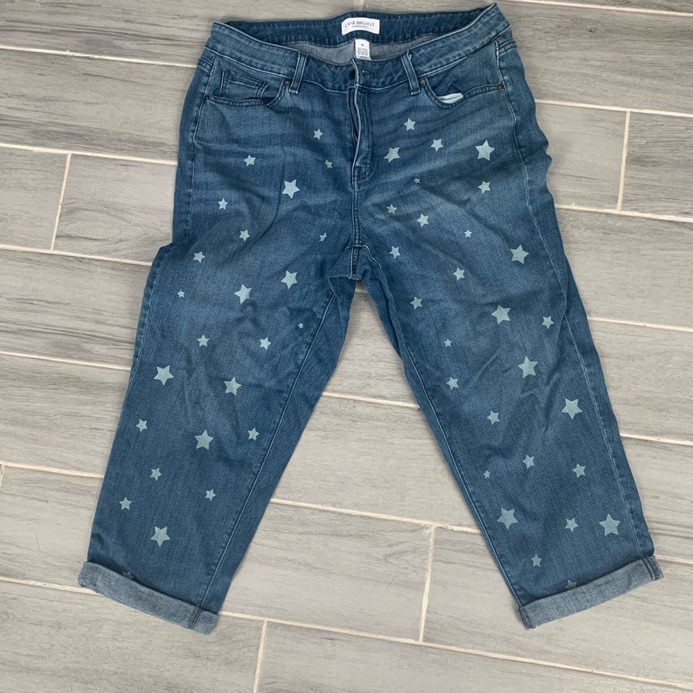 Lane Bryant cropped pants